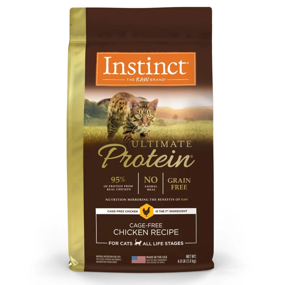 Instinct Ultimate Protein Grain-Free Chicken Dry Cat Food - 4 Lbs