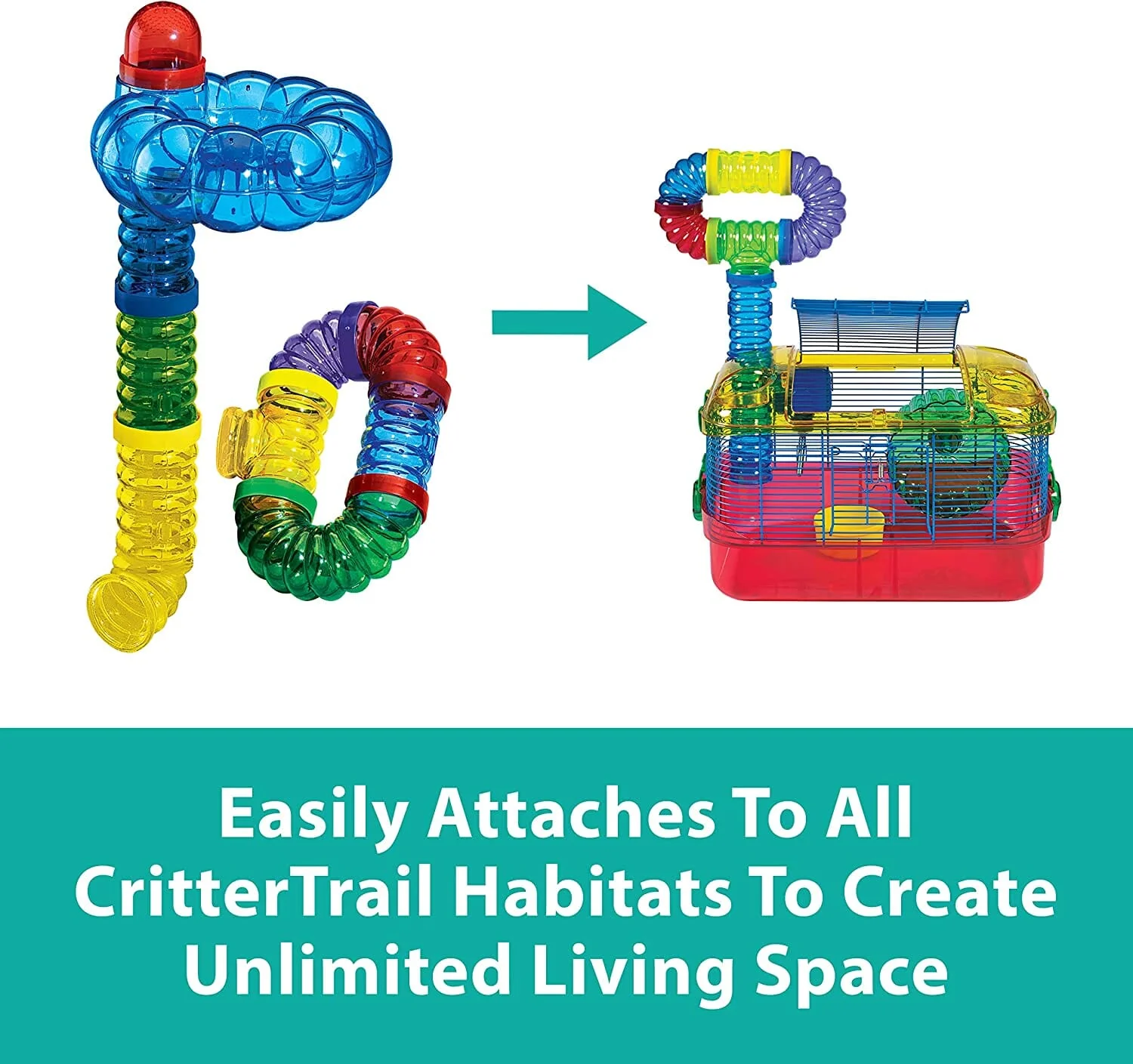 Kaytee CritterTrail Loop-D-Loop Accessory Kit - Image 5