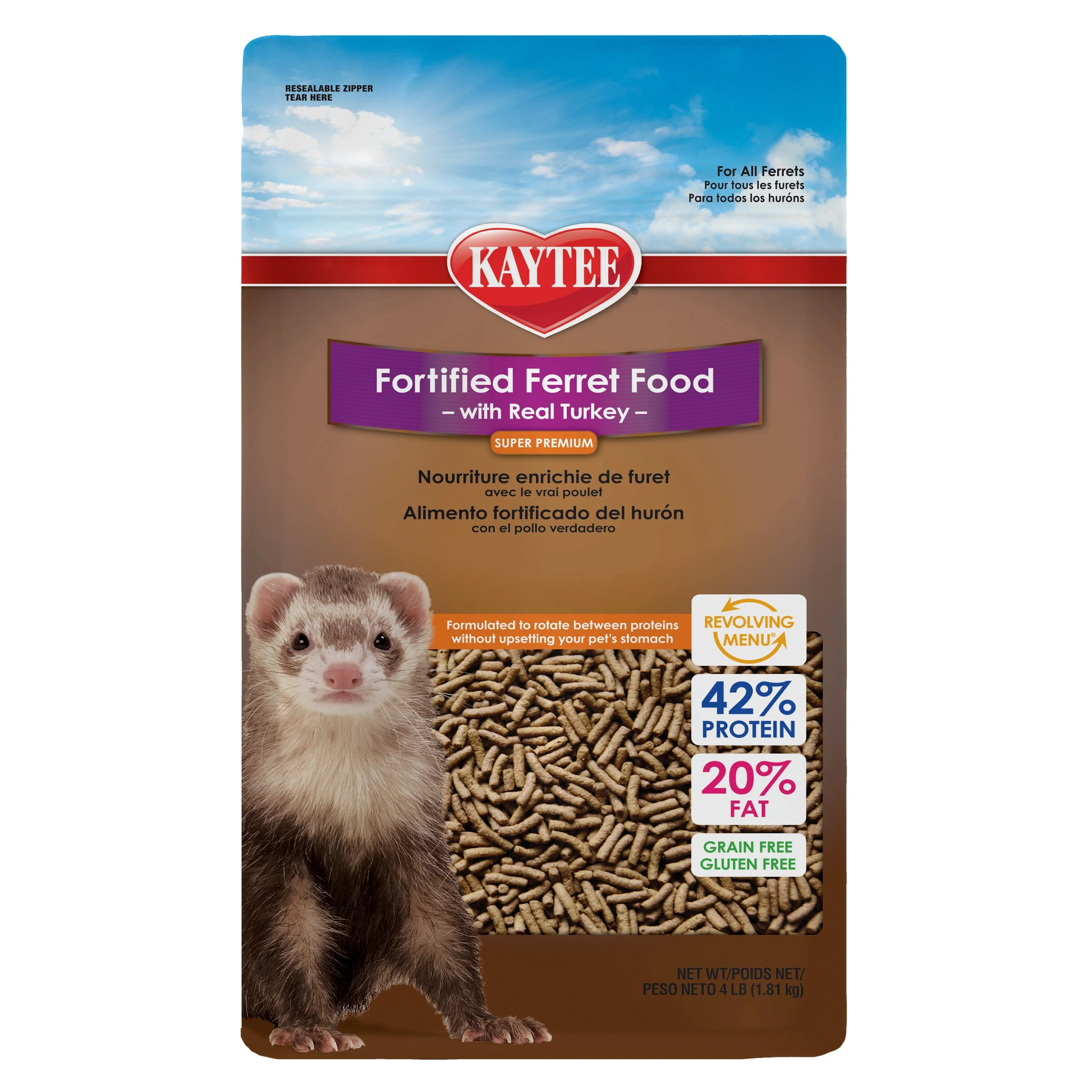 Kaytee Ferret Diet -- Turkey - 4 lb