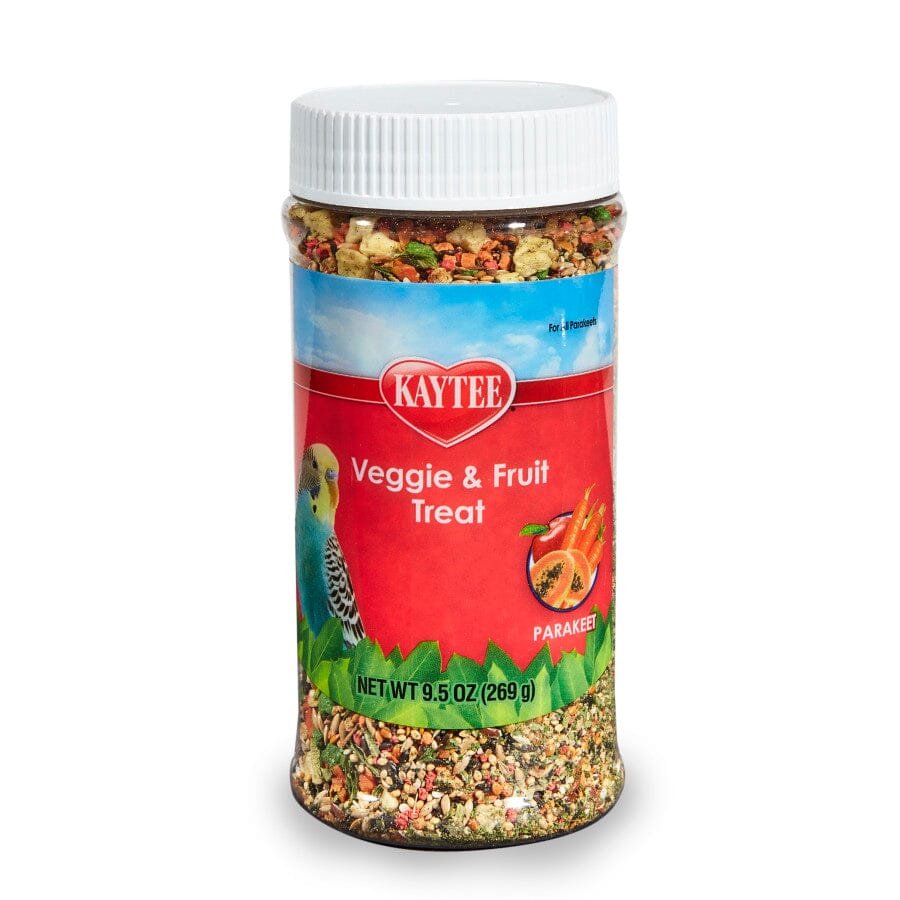 Kaytee Fruit and Veggie Jar -- Parakeet - 9.5 Oz