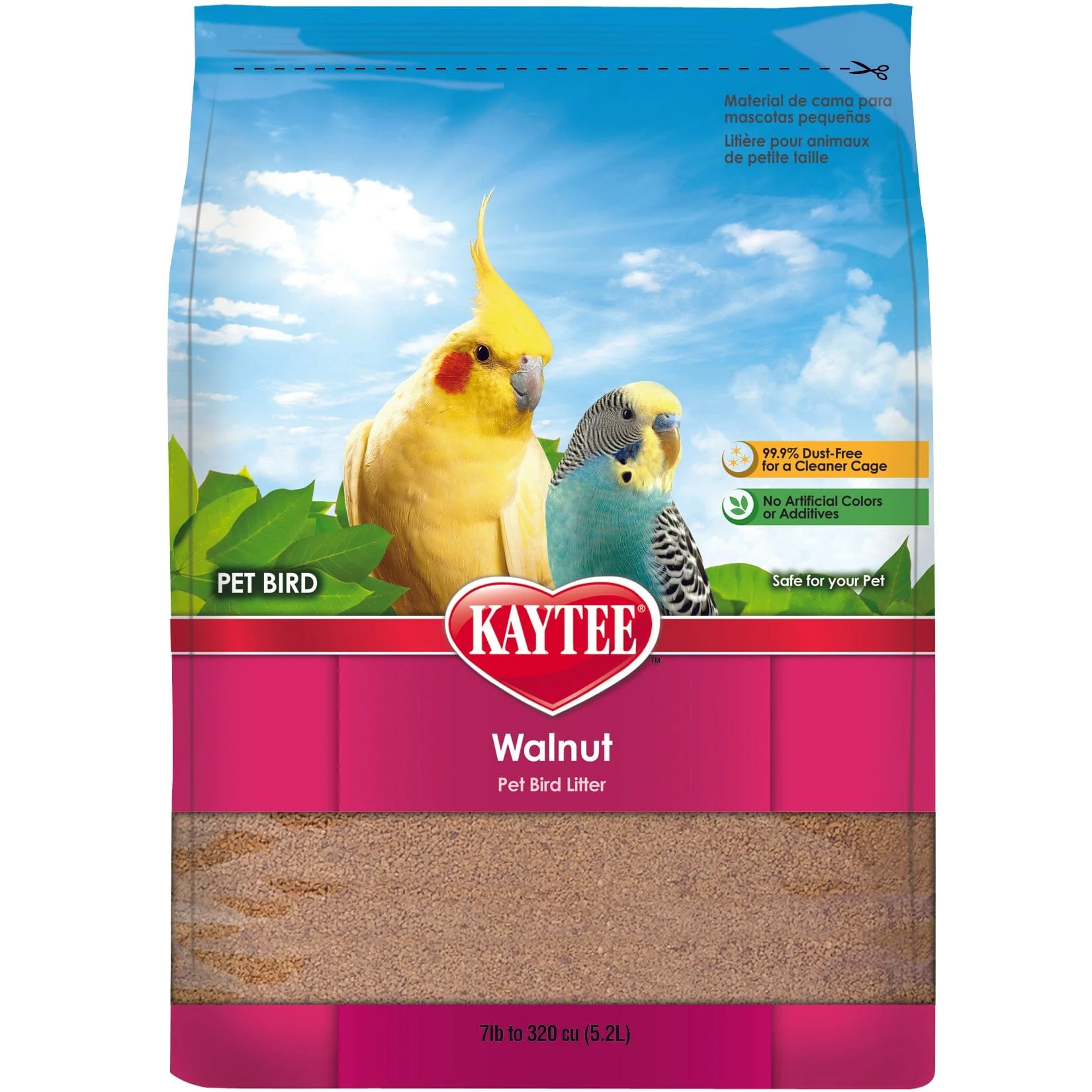 Kaytee Walnut Bedding and Litter - 5.2 l
