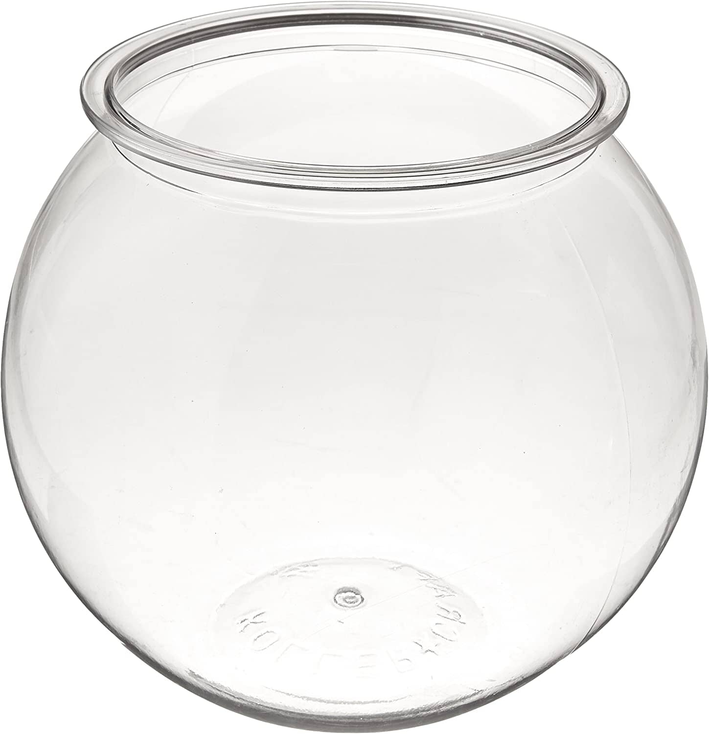 Koller Products Aqua Accents Plastic Round Aquarium Bowl - 1 Gal