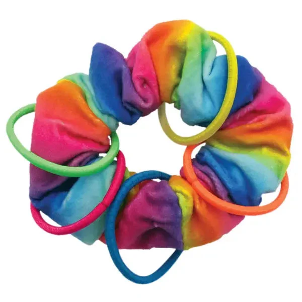 Kong Active Cat Scrunchie Crinkle Multi-Colored Catnip Cat Toy - Image 2