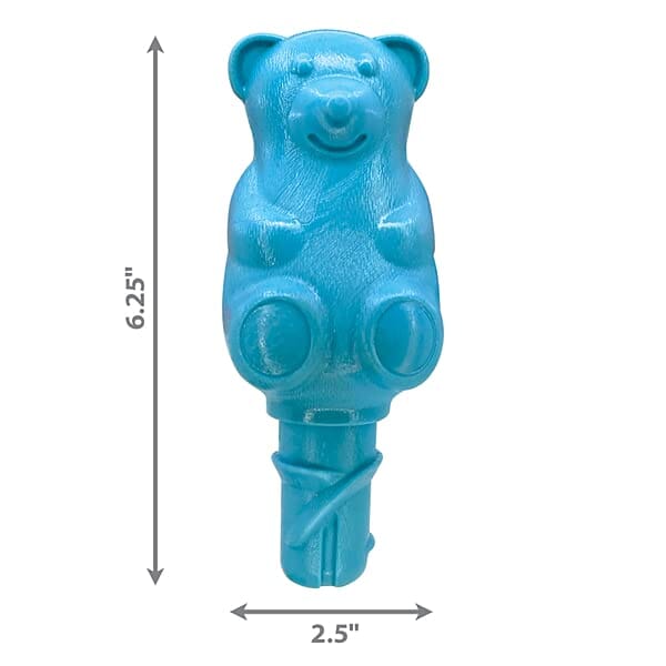 Kong ChewStix Twists Bear Real Wood Coated Puppy Dog Toy - Medium/Large - Image 3