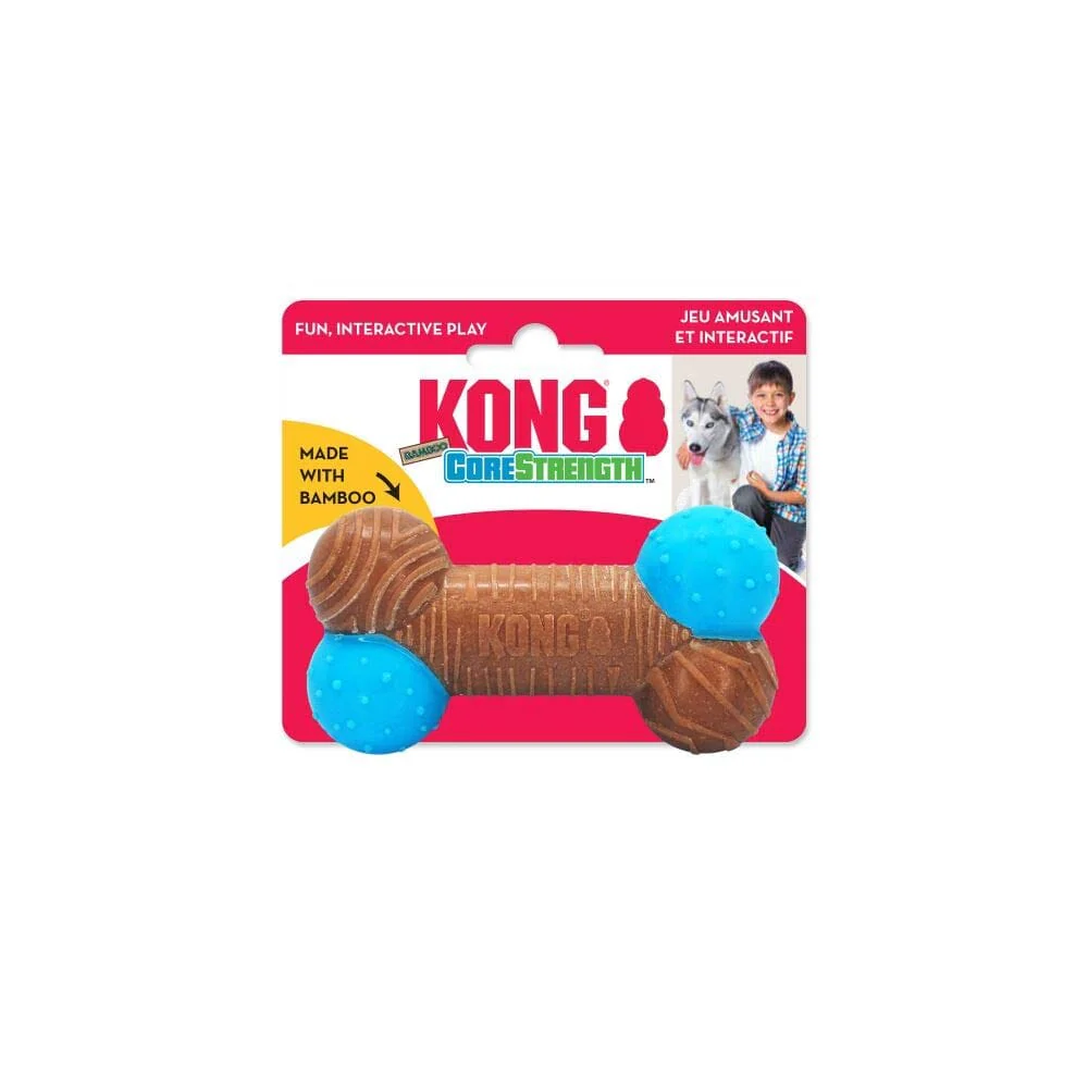 Kong CoreStrength Bamboo Infused Bone Dog Toy - Large