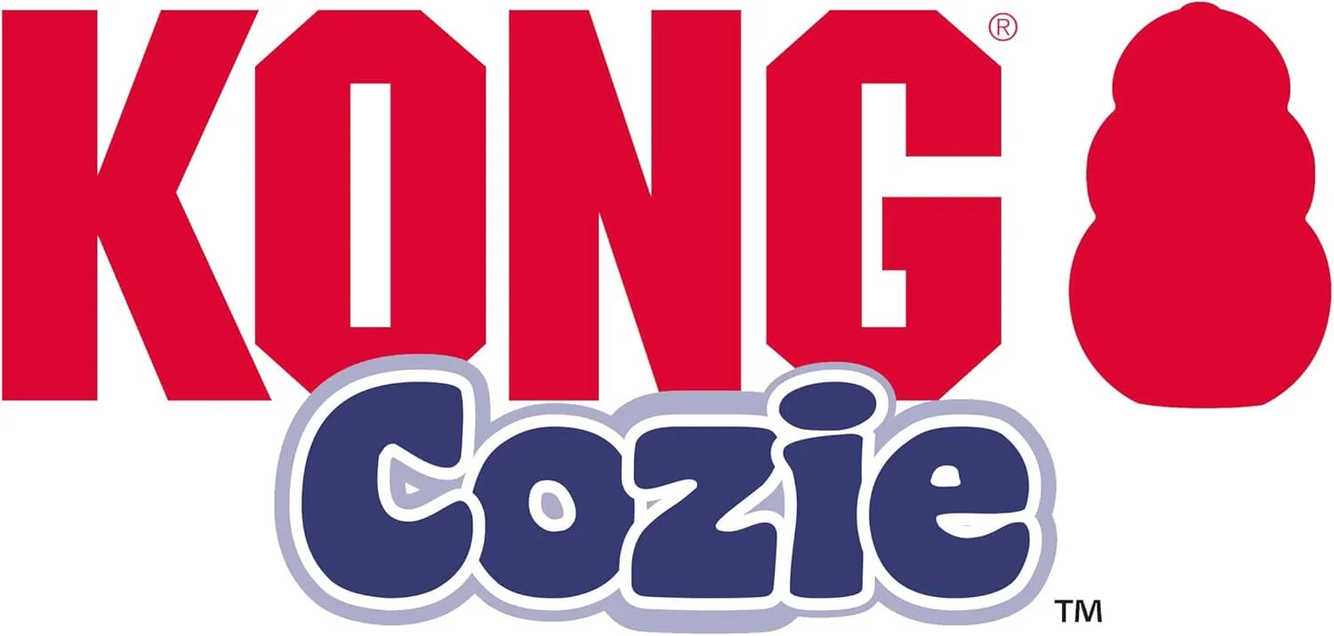 Kong Cozie Elmer the Elephant Squeak and Plush Dog Toy - Small - Image 4