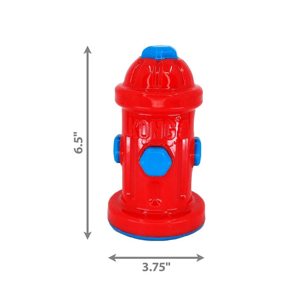 Kong Eon Fire Hydrant Dog Toy - Red - Large - Image 2