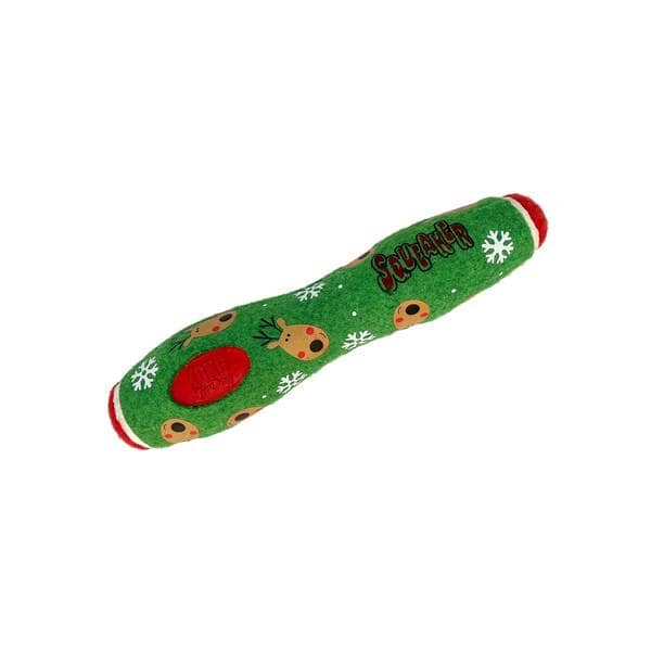 Kong Holiday AirDog Squeaker Stick Tennis Squeak and Fetch Dog Toy - Large