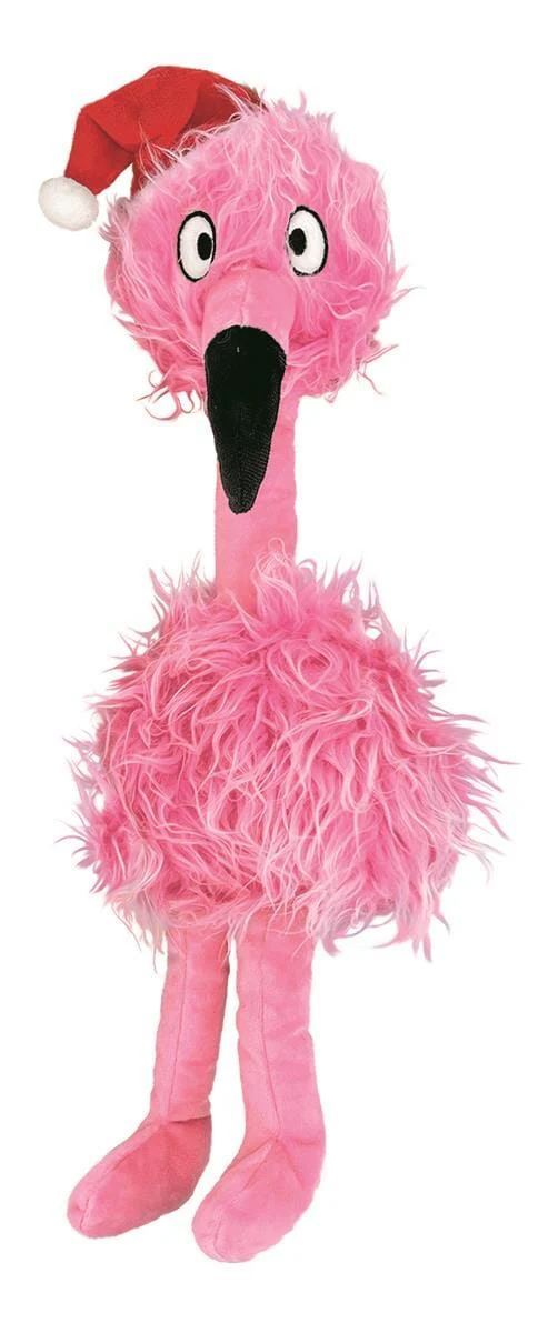 Kong Holiday Signature Stick Squeak and Fetch Nylon Dog Toy - Medium