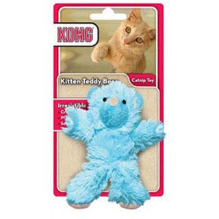 Kong Kitten Plush Catnip Teddy Bear Assorted Cat Toy