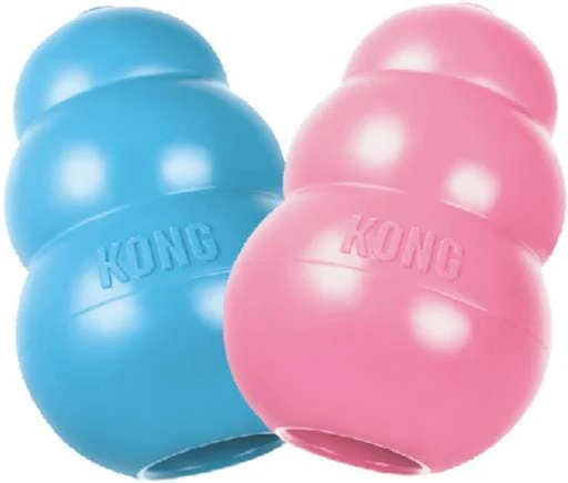 Kong Puppy Teething Treat Inserting Rubber Dog Toy - Extra Small - Image 2