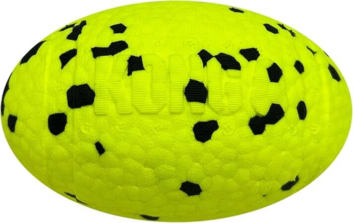 Kong Reflex Football Durable TPU Foam Fetch and Floating Dog Toy - Medium/Large - Image 2