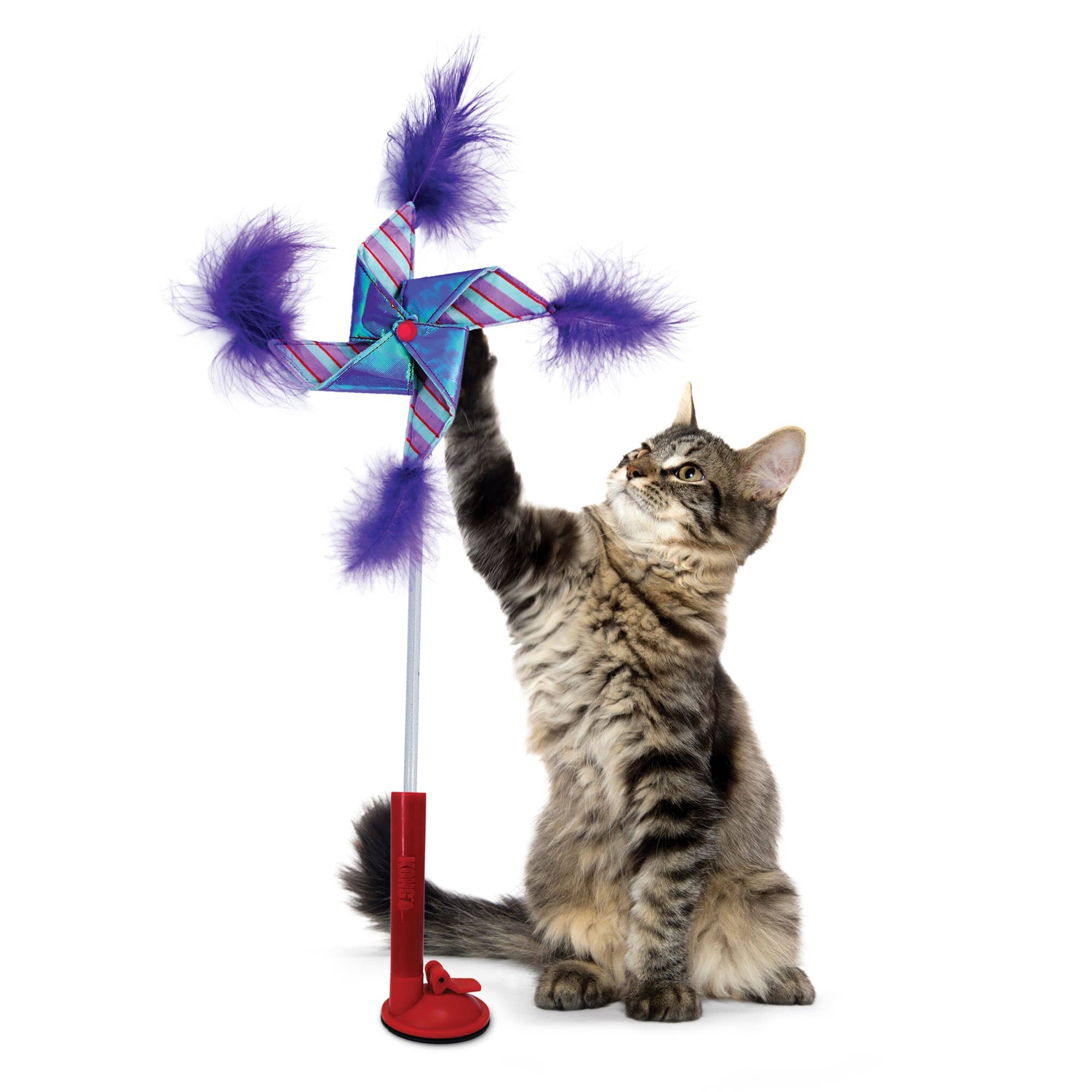 Kong Switch Cat Teaser Pinwheel Interactive Cat Toy - Image 3