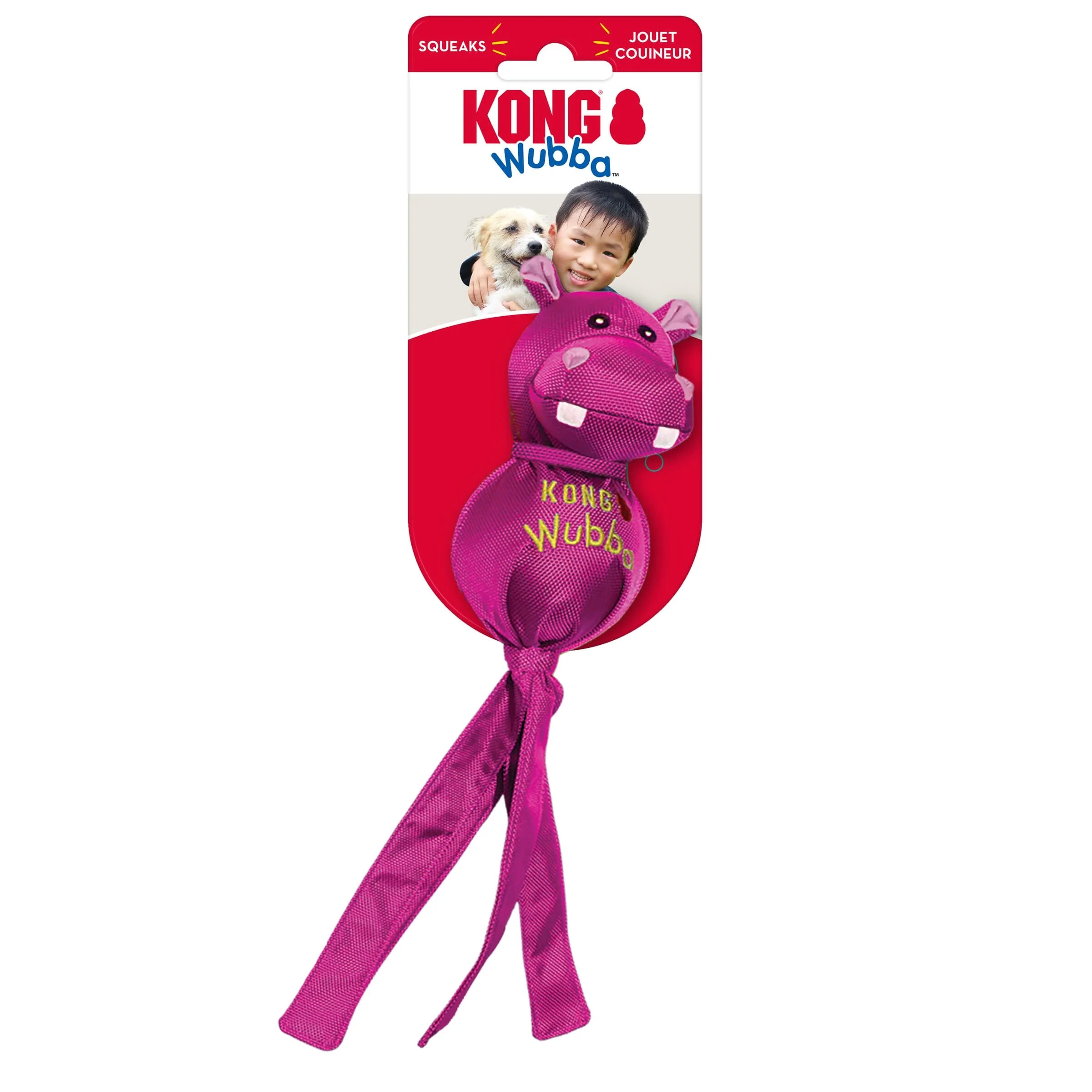 Kong Wubba Friends Tug-of-War Ballistic Nylon Assorted Dog Toy - Image 6