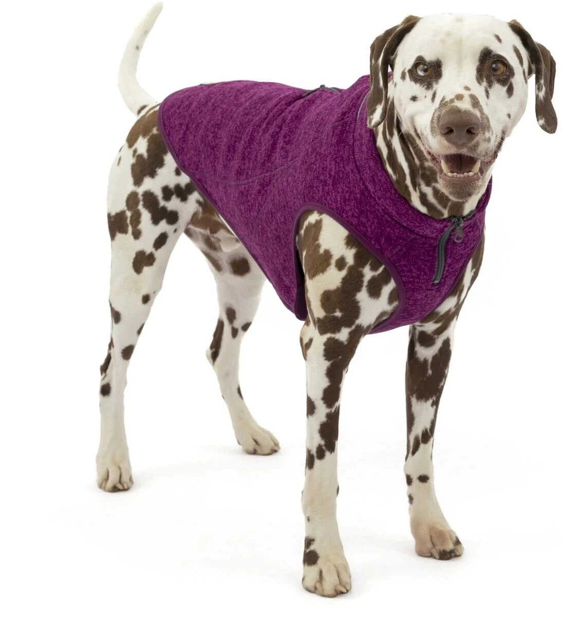 Kurgo K9 Core Zippered Fleece-Lined Year-Round Heathered Dog Sweater - Image 4