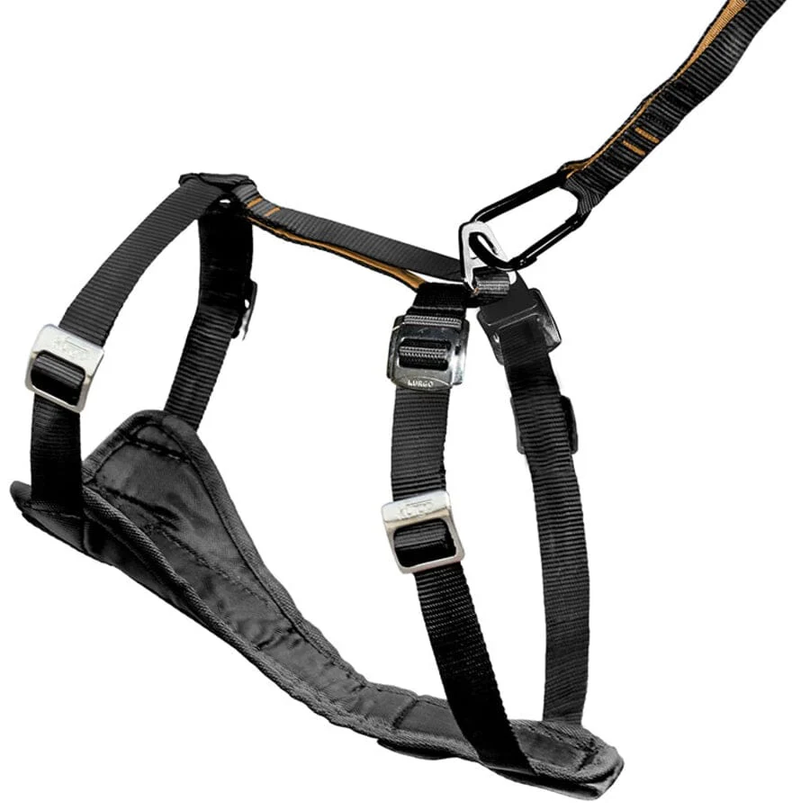 Kurgo Tru-Fit Quick-Release No-Pull Tether Smart Dog Harness - Black - Image 9