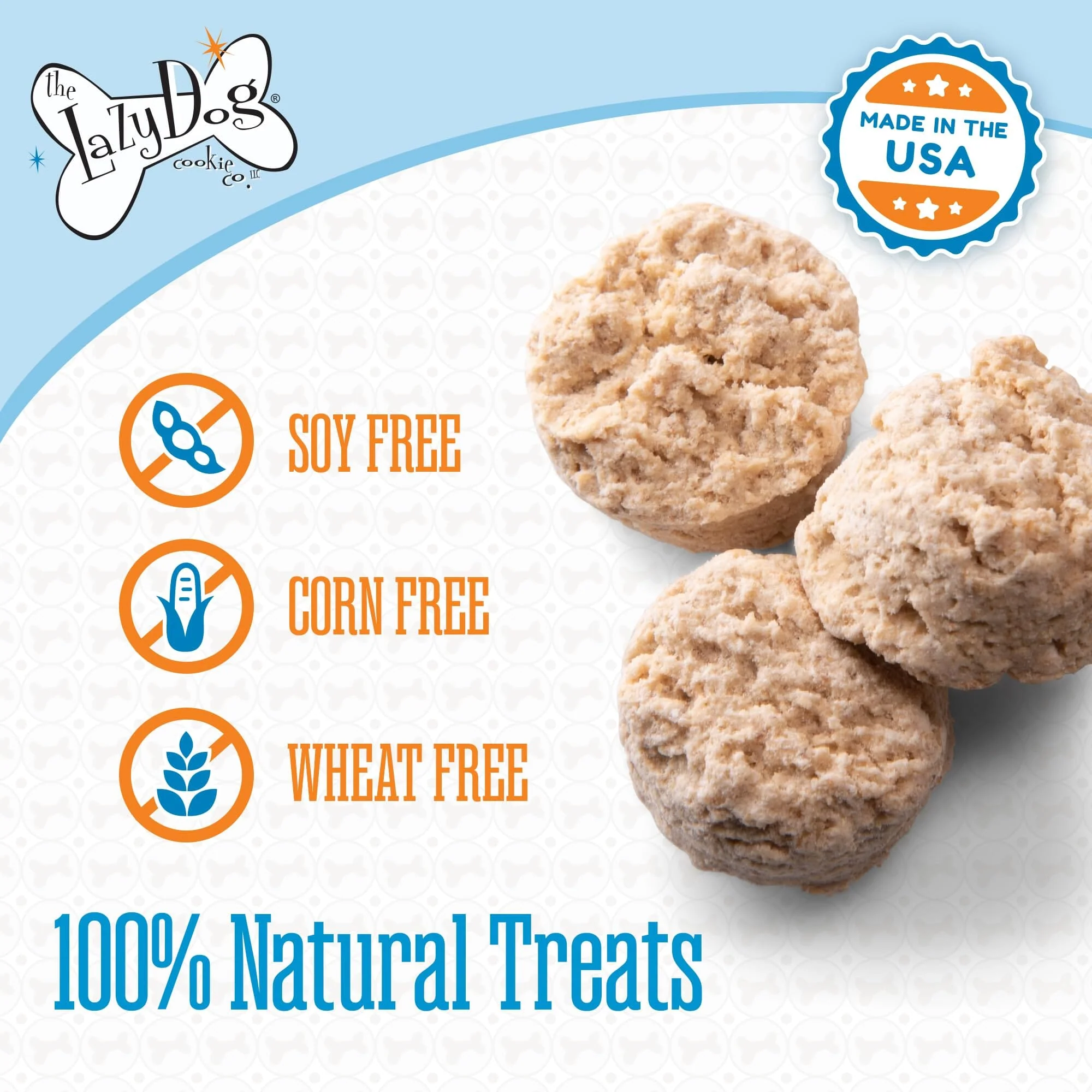 Lazy Dog Mutt Mallow Banana Buddies Soft Baked Dog Treats - 5 Oz - Image 5