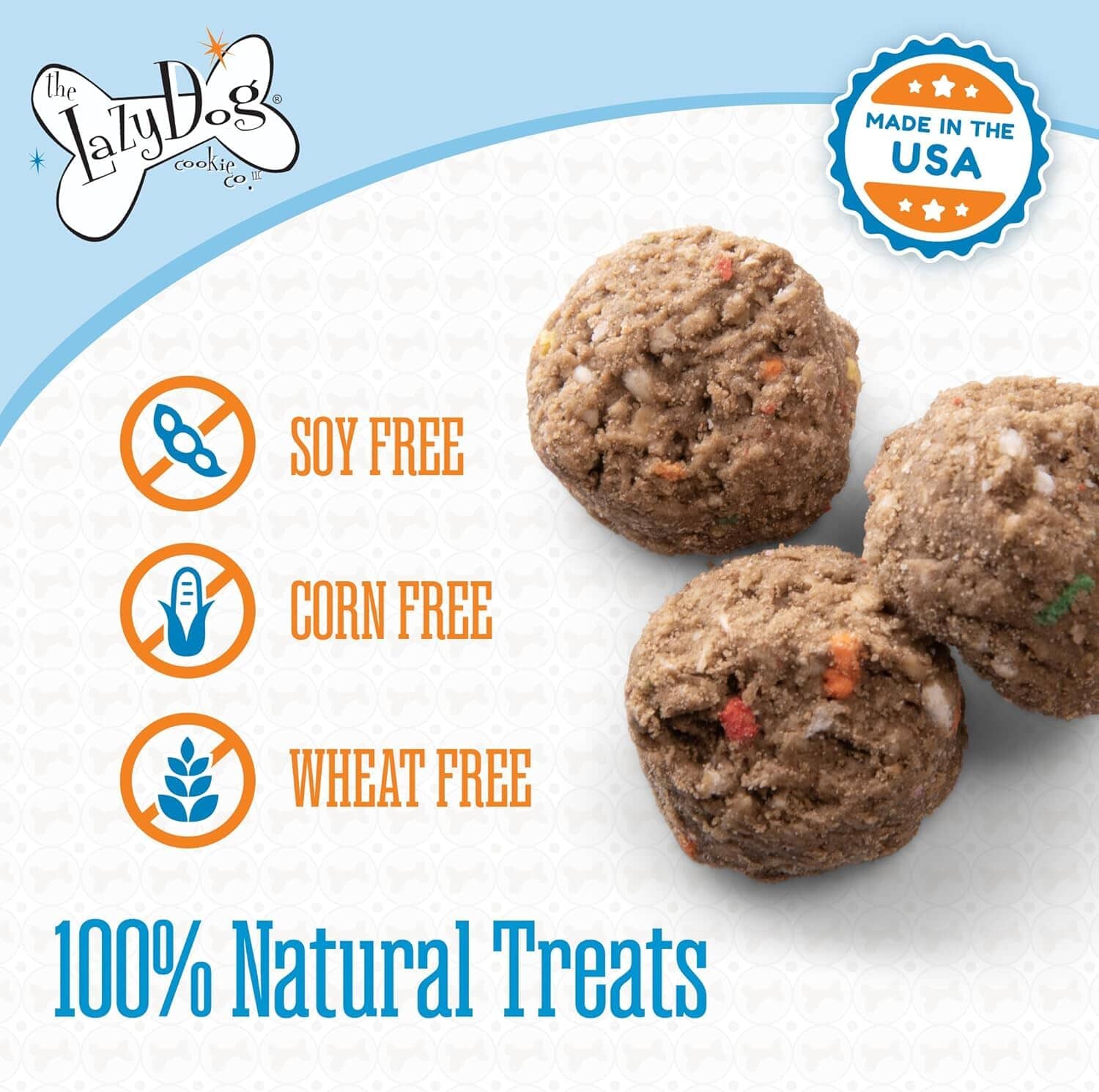 Lazy Dog Mutt Mallow Vanilla Soft Baked Dog Treats - 5 Oz - Image 5