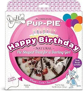 Lazy Dog Original Pup-Pie Happy Birthday Special Dog Pre-Sliced Baked Dog Biscuit Treats - 5 Oz - Image 5