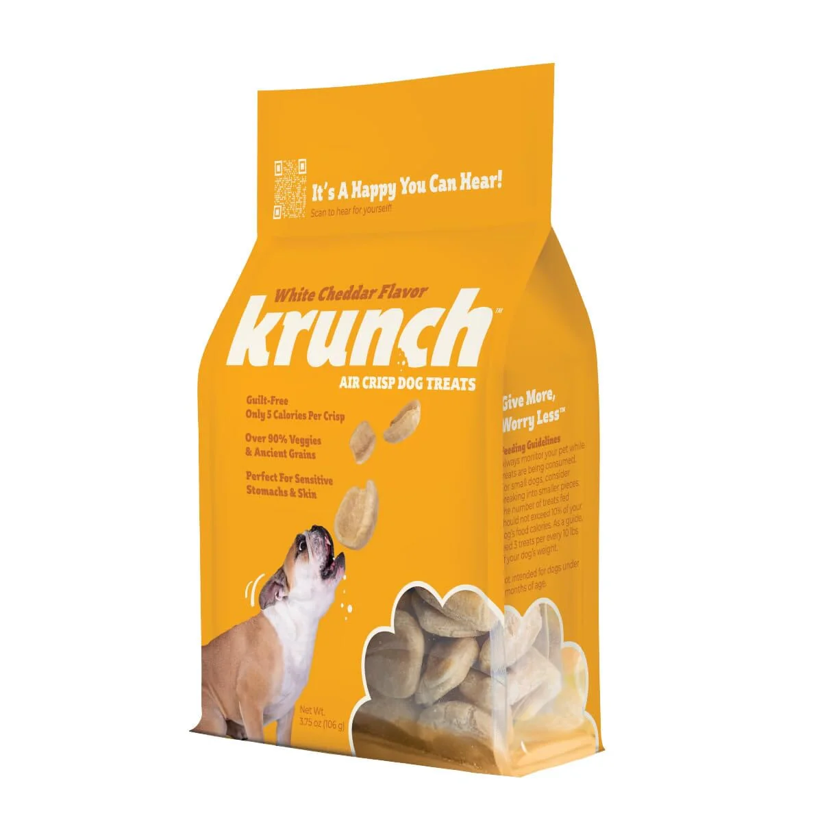 LIQ USA Krunch White Chedder Biscuits and Crunchy Dog Treats - 3.25 Oz - Image 2