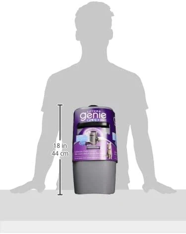 Litter Genie Litter Genie Plus Cat Litter Disposal System - Silver - Image 9