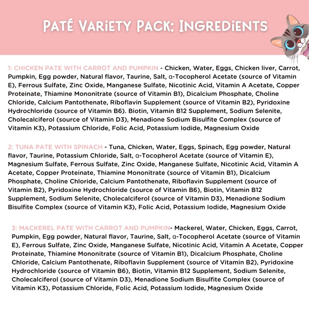 Love Nala Pate Canned Cat Food - Variety Pack - 2.8 Oz - Case of 12 - Image 2
