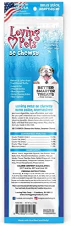 Loving Pets Be Chewsy Alternative Bully Dog Bully Sticks and Natural Chews - 3 Pack - Image 2