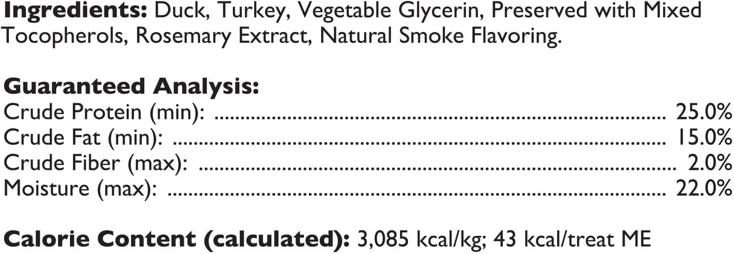 Loving Pets Natural Value USA Sausage Recipe Natural Dog Chews - Duck - 14 Oz - Image 4