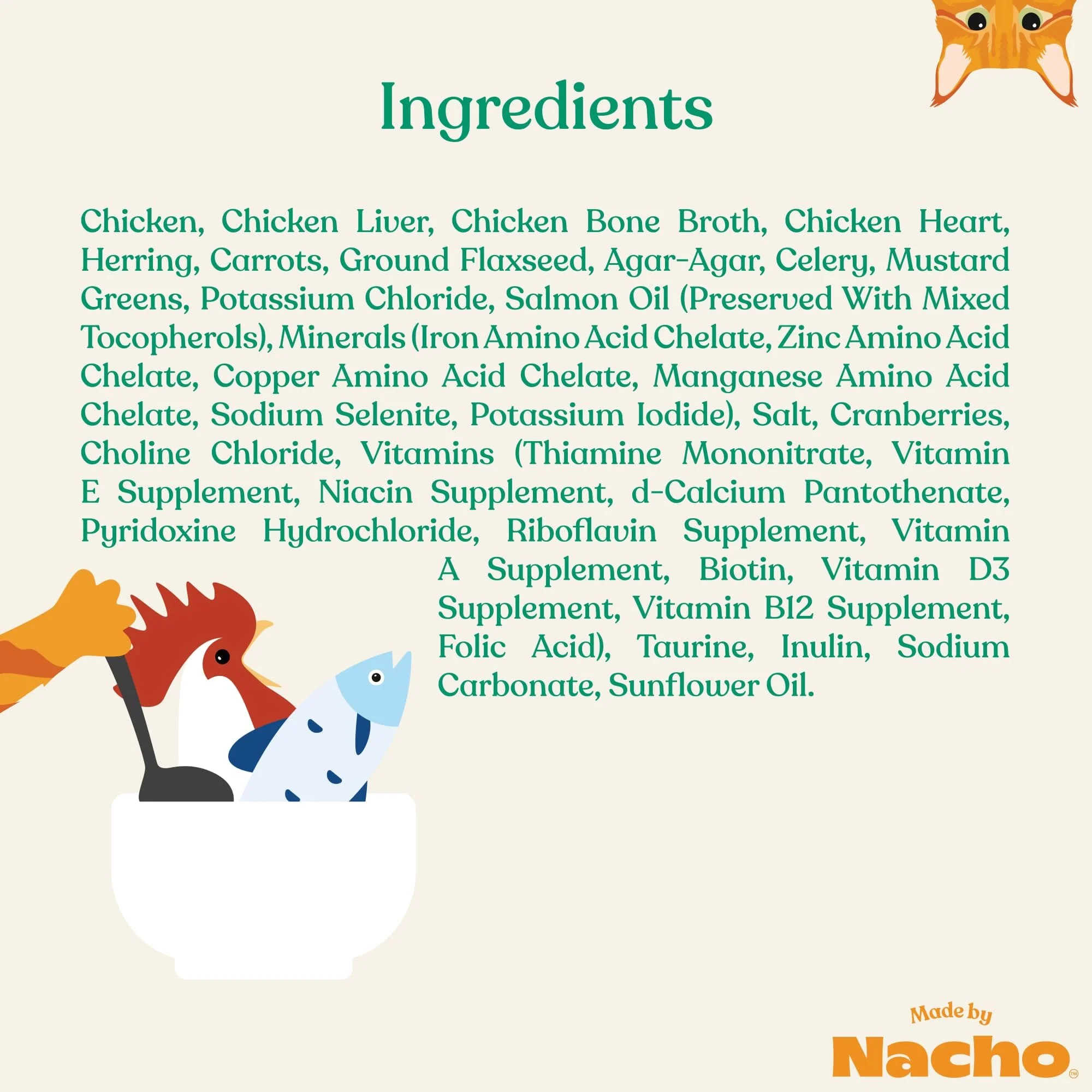 Made by Nacho Chicken Pate Kitten Canned Cat Food - 3 Oz - Case of 24 - Image 4