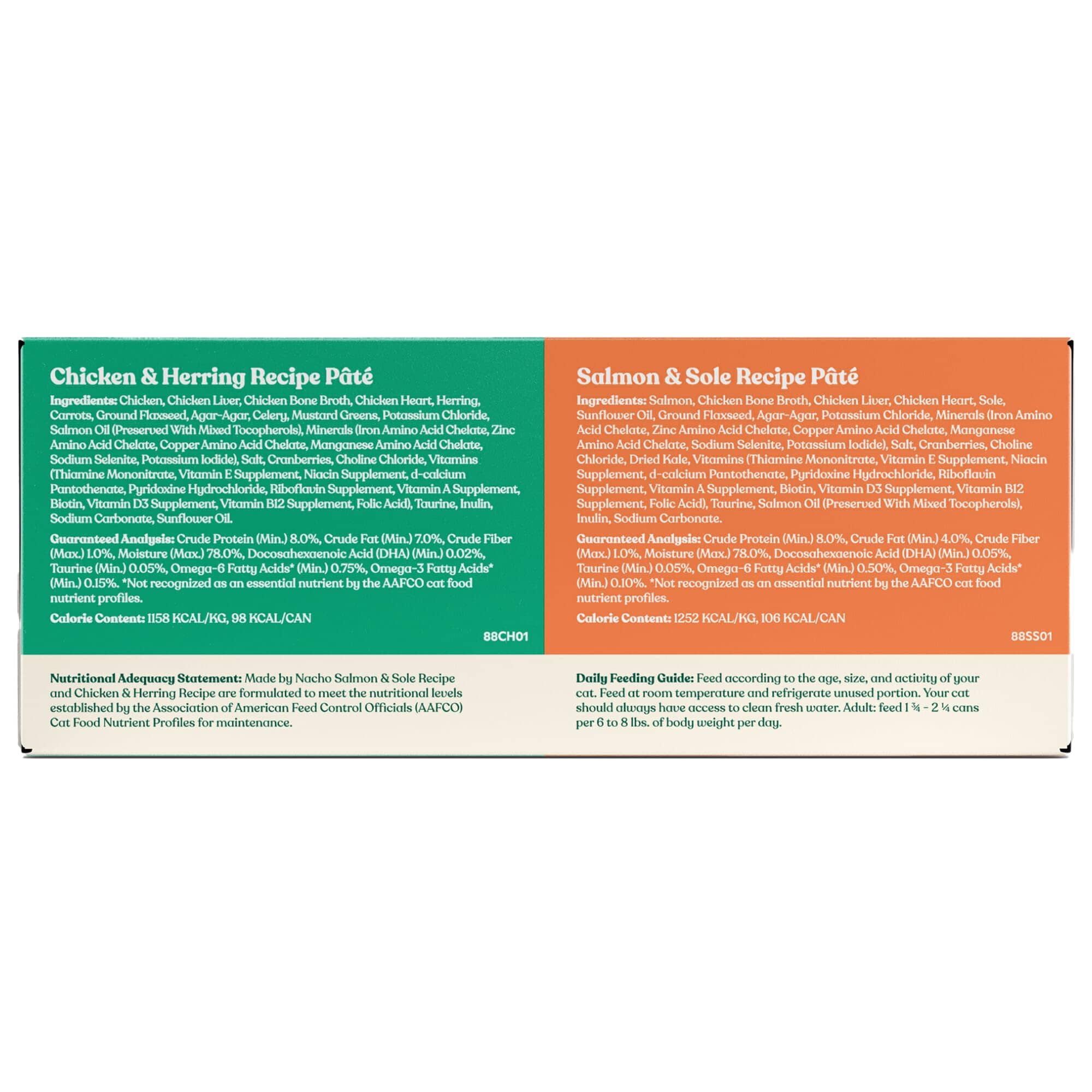 Made by Nacho Pate Chicken Salmon Turkey Herring Canned Cat Food - Variety Pack - 3 Oz - 12 Count - Image 5