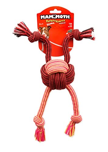 Mammoth Pet Products 4-Knotted Monkey Fist Ball Rope Dog Toy