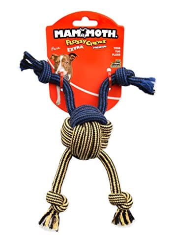 Mammoth Pet Products 4-Knotted Monkey Fist Ball Rope Dog Toy - Image 4