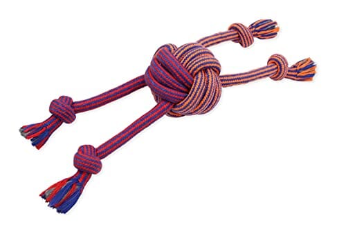 Mammoth Pet Products 4-Knotted Monkey Fist Ball Rope Dog Toy - Image 8