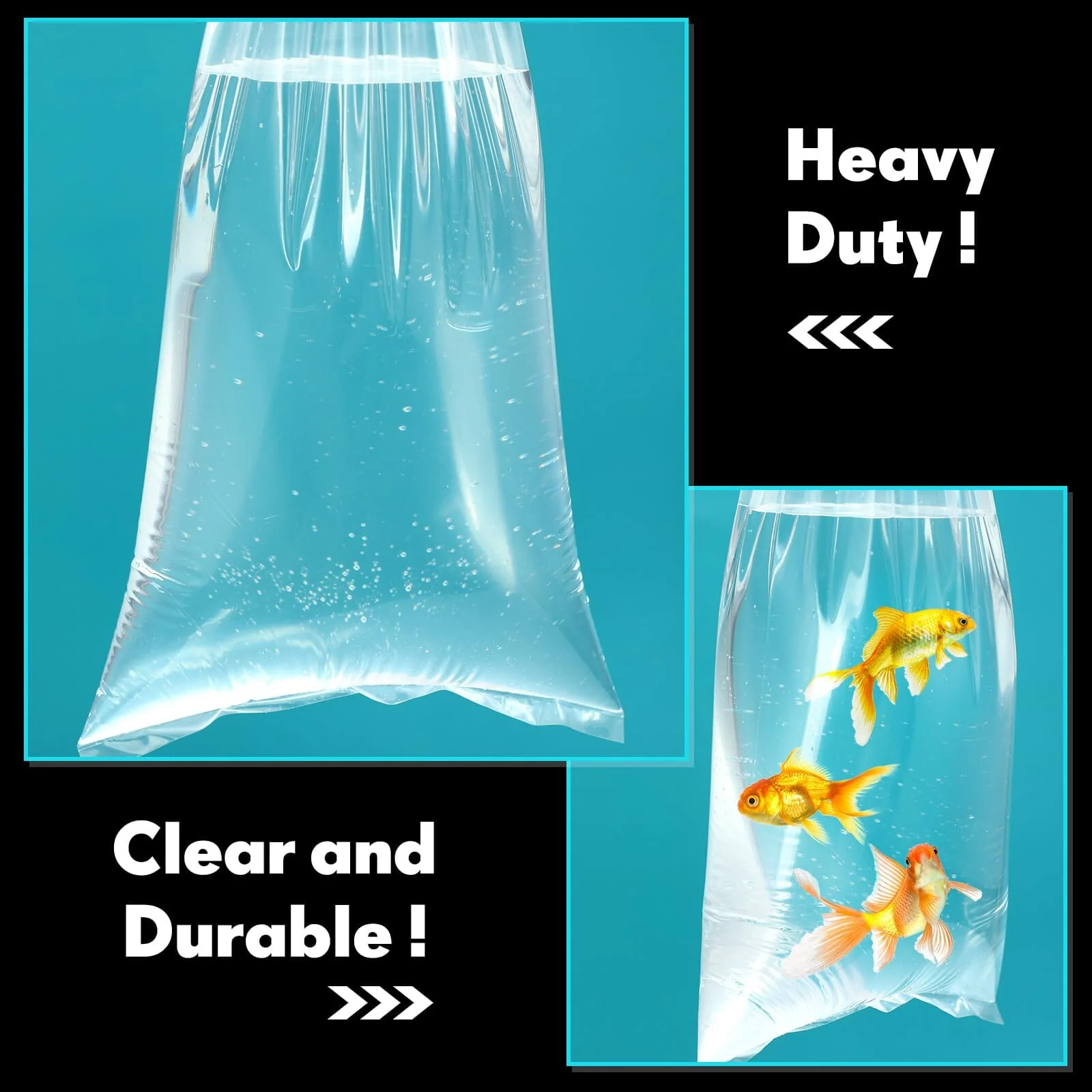 MDT Packaging Poly Fish Bag - 6X16 In - 1000 Count - Image 4