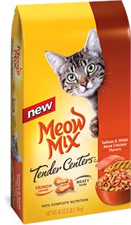 Meow Mix Tender Salmon and White Meat Chicken Flavors Dry Cat Food