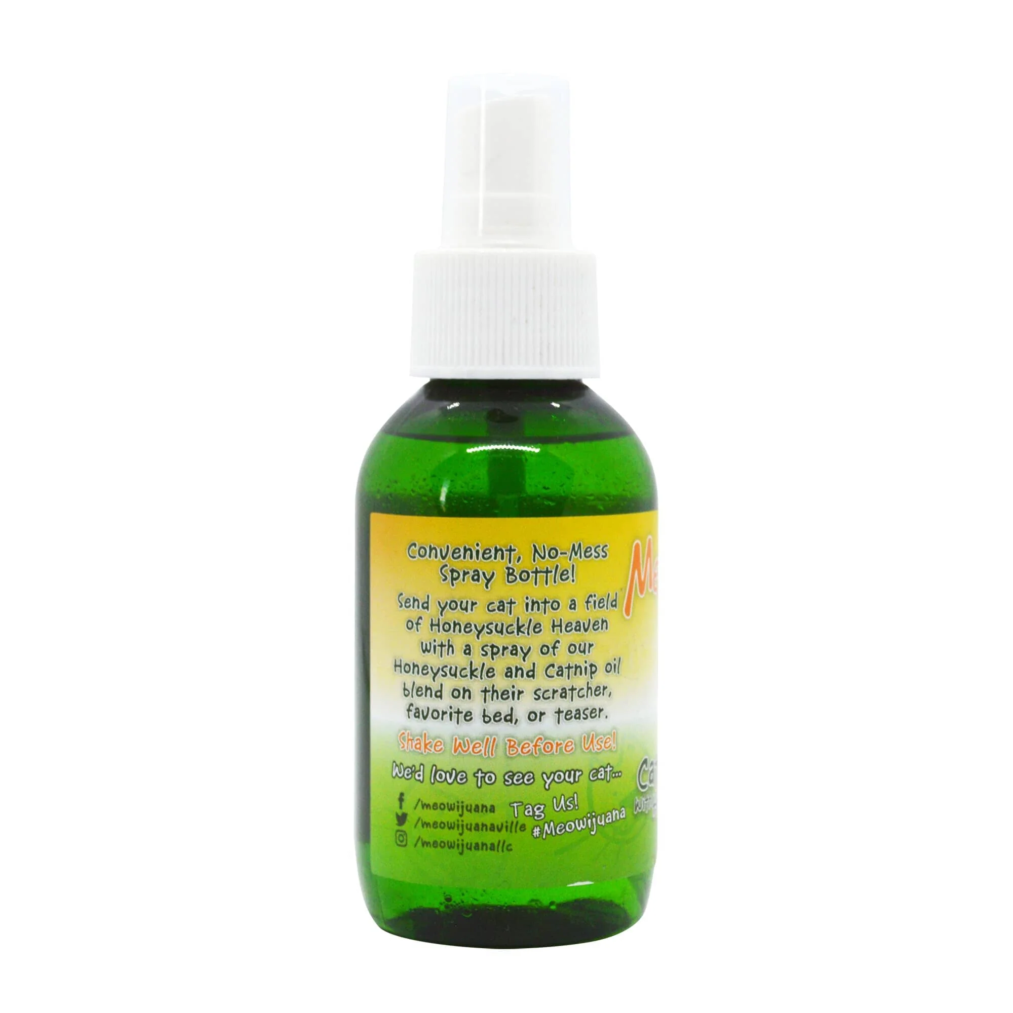 Meowijuana Honeysuckle Premium Catnip Cat Spray - 3 Oz - Image 2