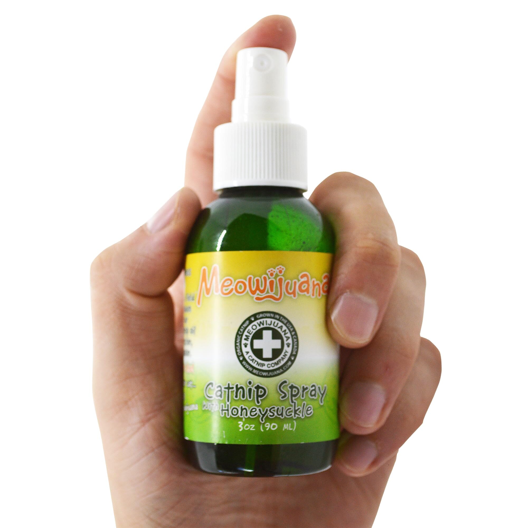 Meowijuana Honeysuckle Premium Catnip Cat Spray - 3 Oz - Image 3