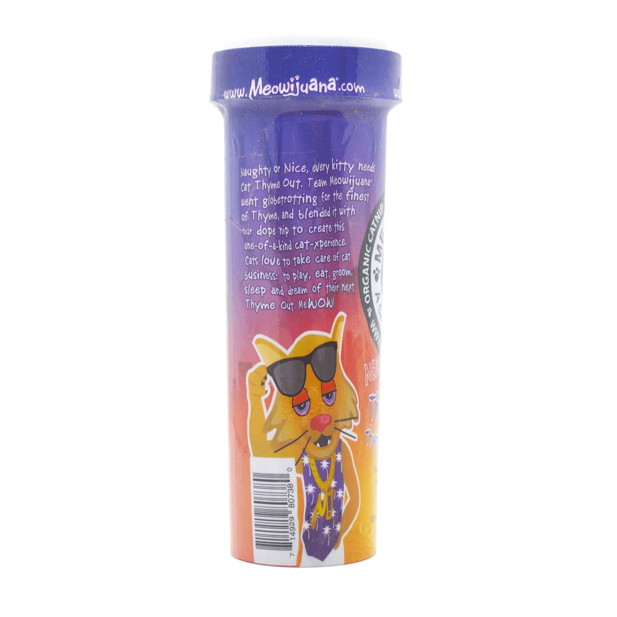 Meowijuana Thyme Out Thyme Catnip Cat Blend - 26G - Image 4