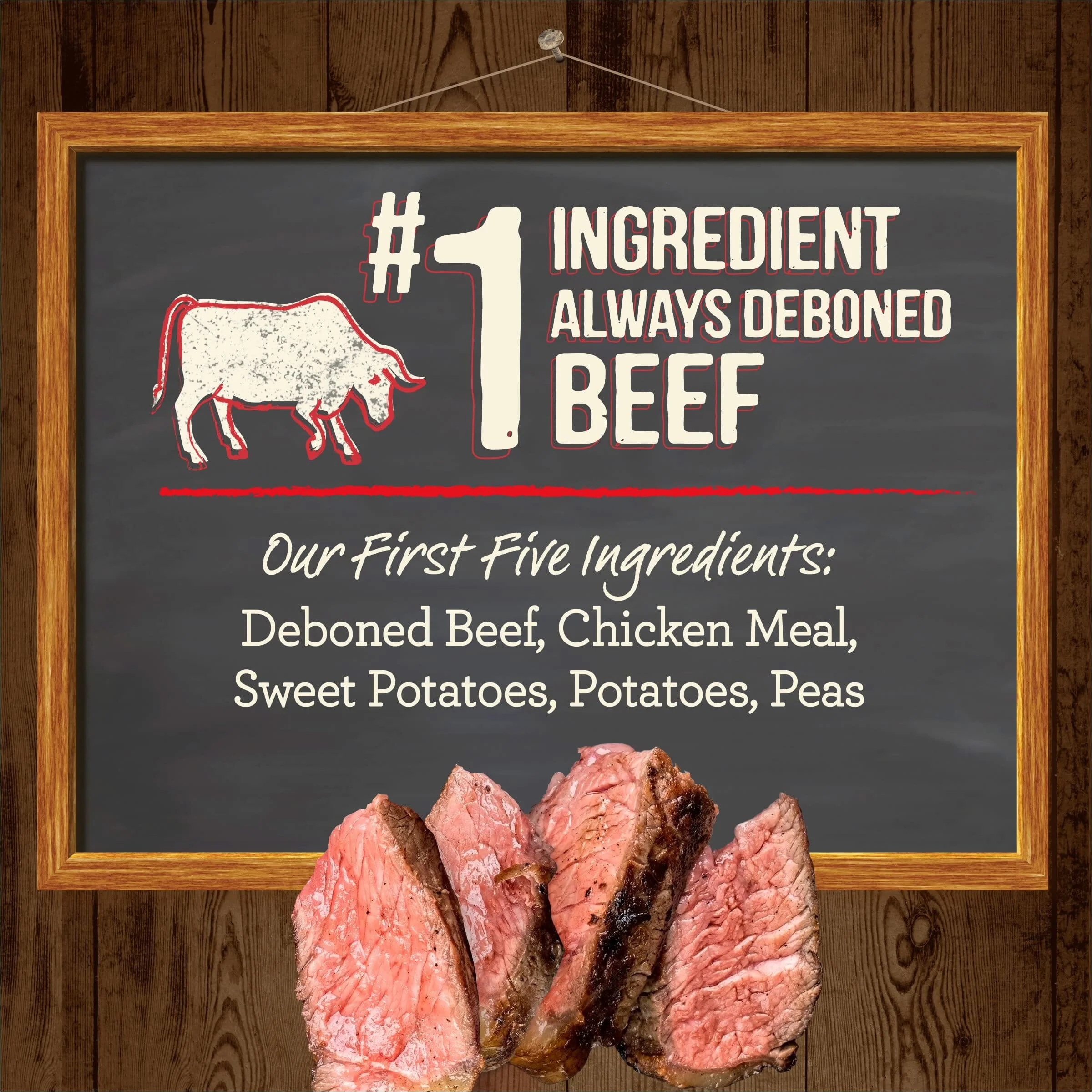 Merrick Grain-Free Puppy Beef and Sweet Potato Dry Dog Food - 4 Lbs - Image 3
