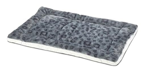 Midwest Homes Reversible Spotted Rectangular Dog Bed or Crate Mat - Gray - Image 6