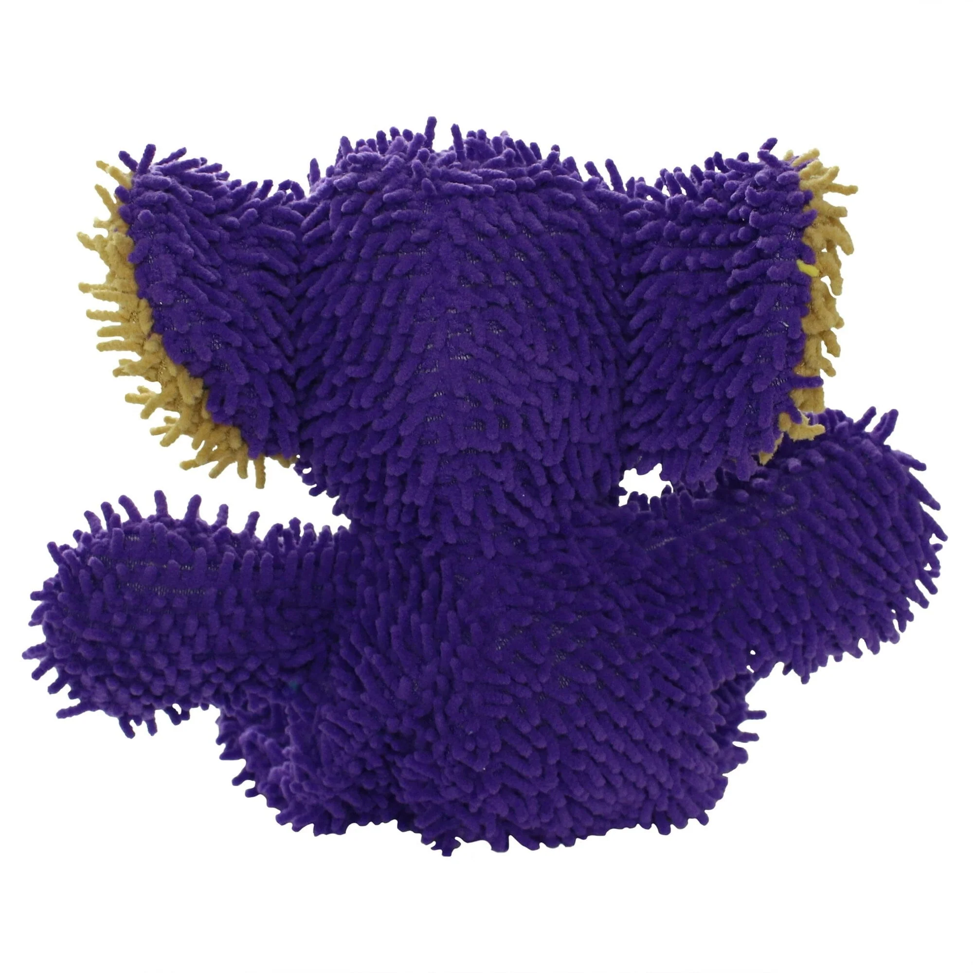 Mighty Microfiber Ball Elephant Squeak and Plush Floating Dog Toy - Medium - Purple - Image 4