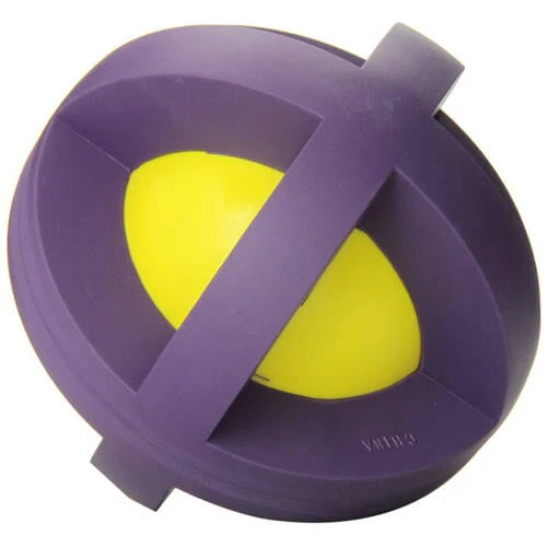 Multipet Boingo Ball Rubber Fetch and Rattle Chew Dog Toy - 3.5 Inch