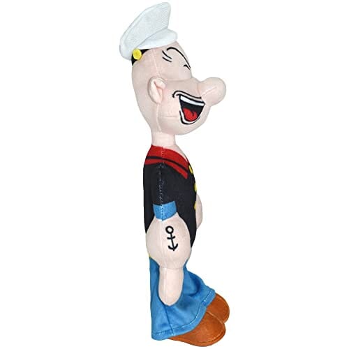 Multipet Popeye the Sailor Man Squeak and Plush Dog Toy - 11" Inches - Image 2
