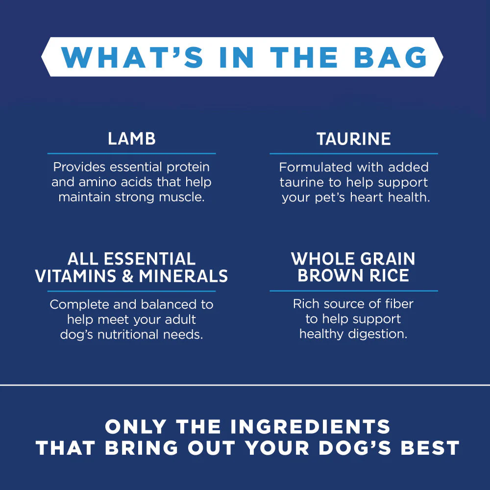 Natural Balance L.I.D. Limited Ingredient Diets Lamb & Brown Rice Formula Dry Dog Food - Image 5