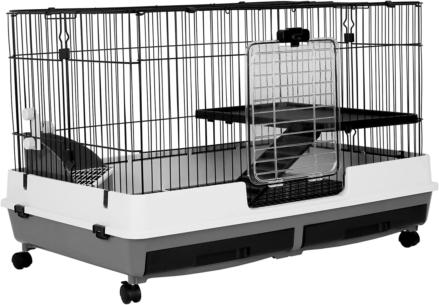 Nibbles Deluxe 2 Level Small Animal Cage - 32 X 21 X 26 In - Image 3