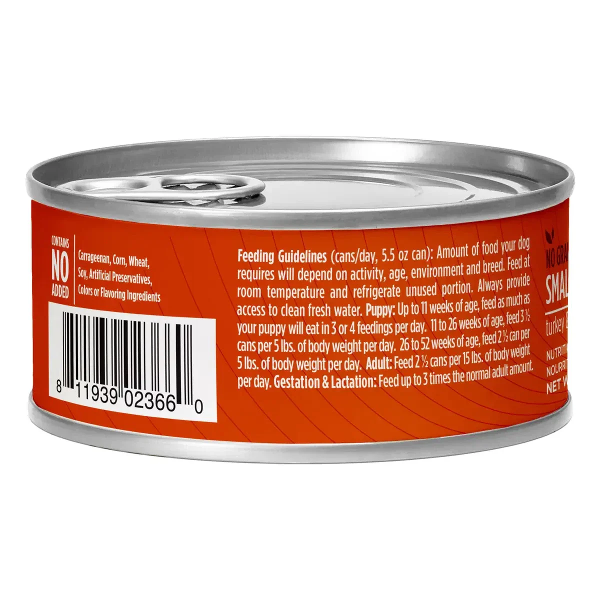 Nulo Freestyle Grain-Free Turkey and Lentil Small-Breed Canned Dog Food - 5.5 Oz - Case of 24 - Image 3