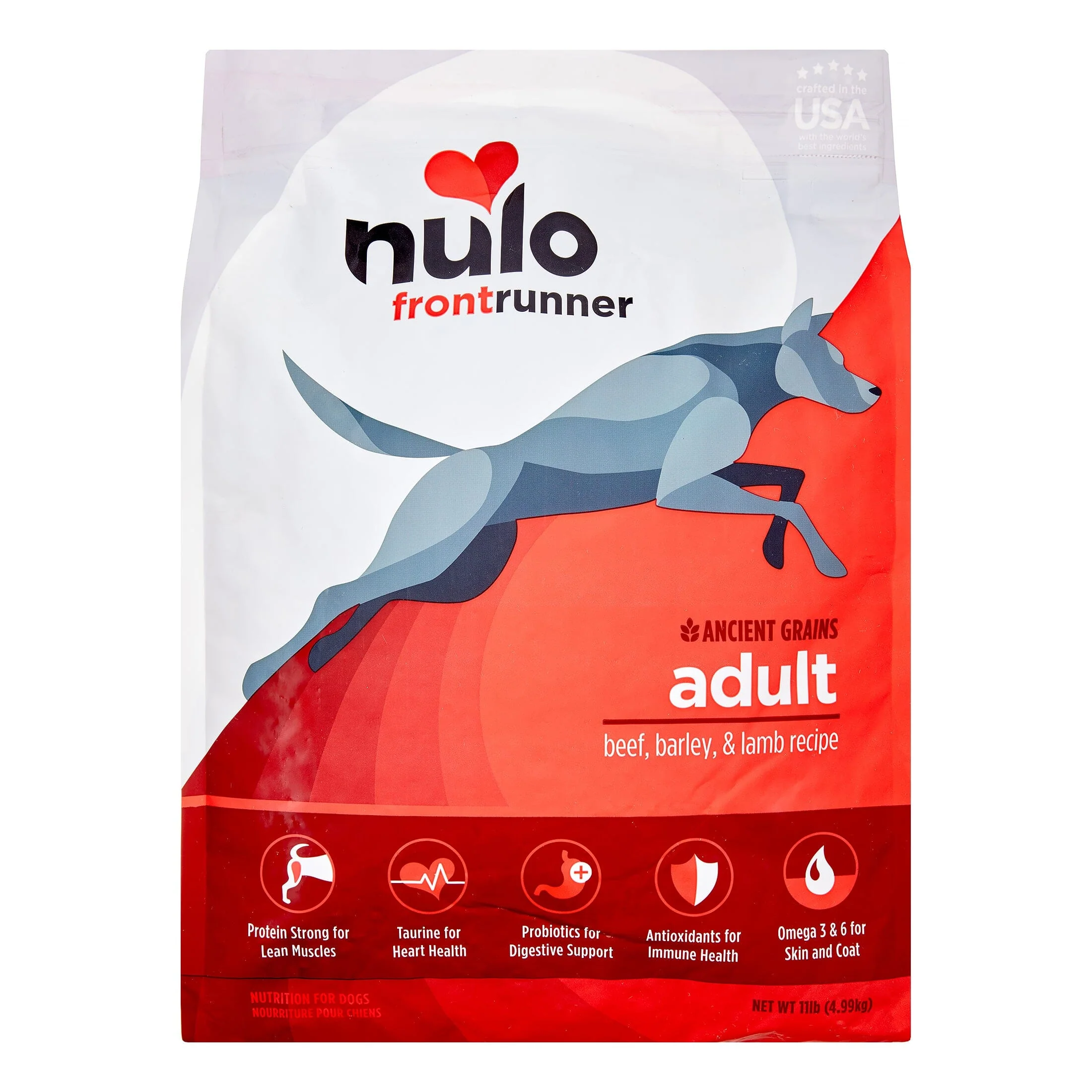 Nulo Frontrunner Beef Barley Lamb and Ancient Grains Adult Dry Dog Food - Image 2
