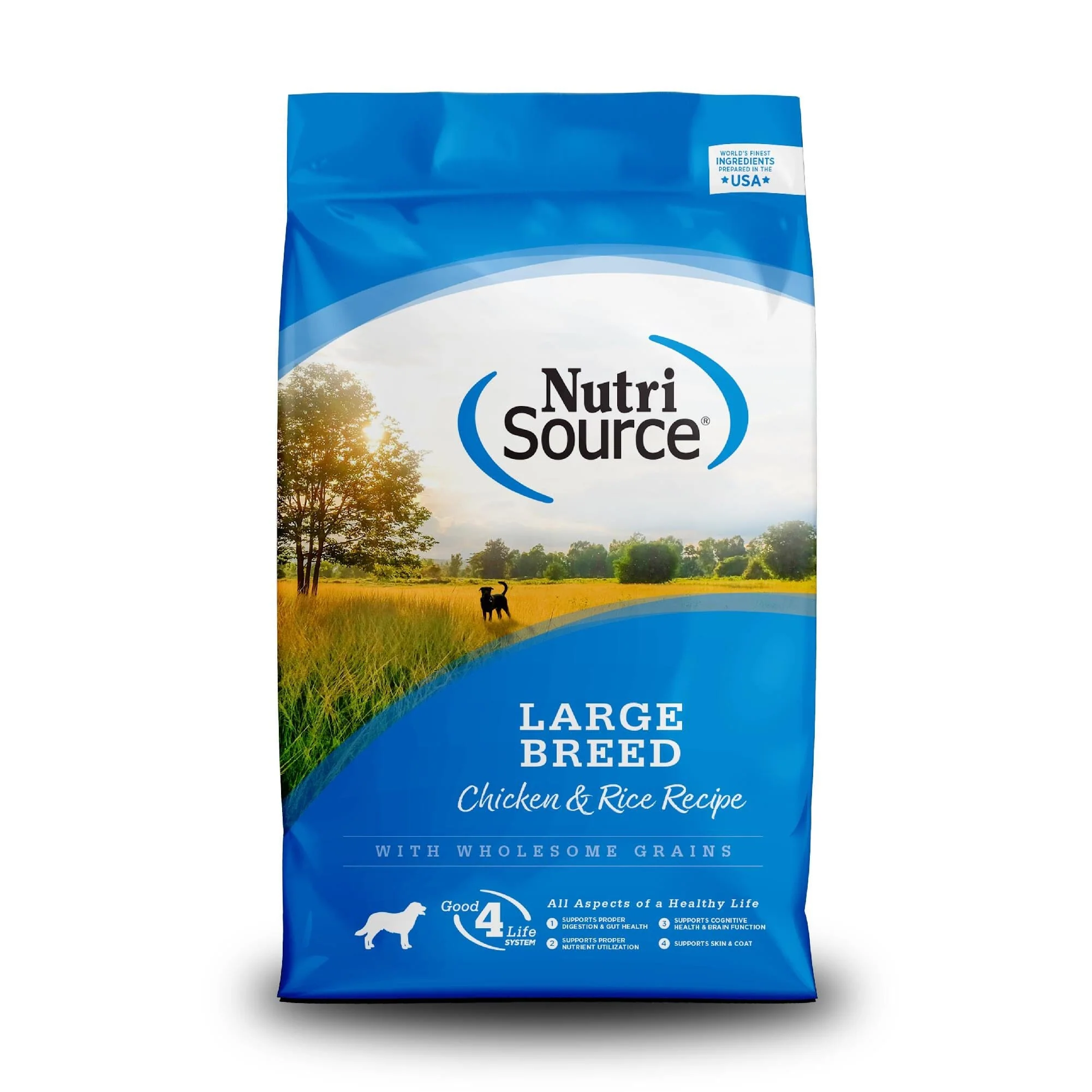 Nutrisource Chicken and Brown Rice Recipe Large-Breed Dry Dog Food - 26 Lbs