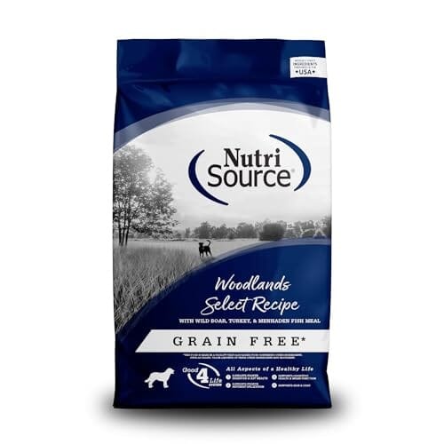 Nutrisource Grain-Free Woodlands Select Recipe Wild Boar Turkey and Menhaden Dry Dog Food - Image 2