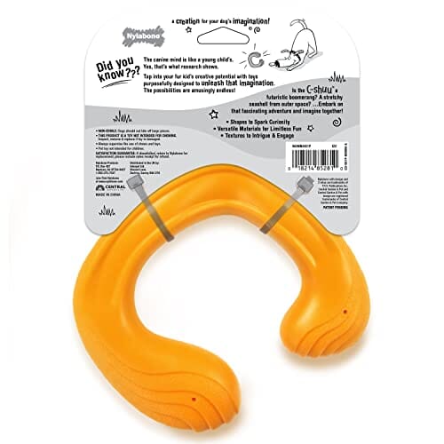 Nylabone C-Shuu Creative Play Lightweight and Squishy Stretching Floating Fetch Dog Toy - Small - Image 2